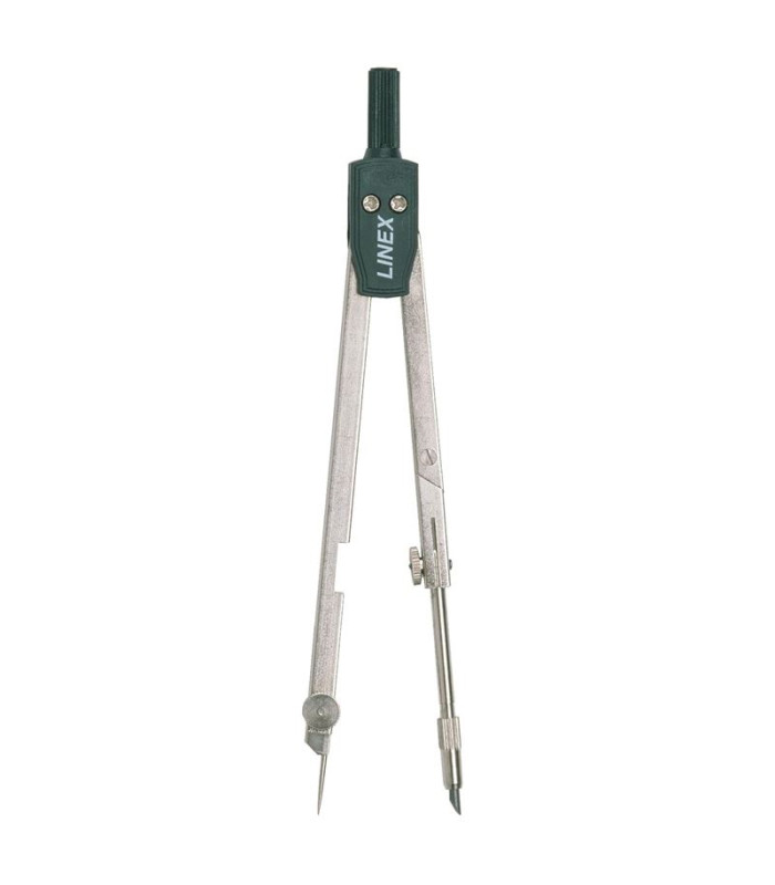 Kružítko Linex - kovové s kloubem, 140 mm