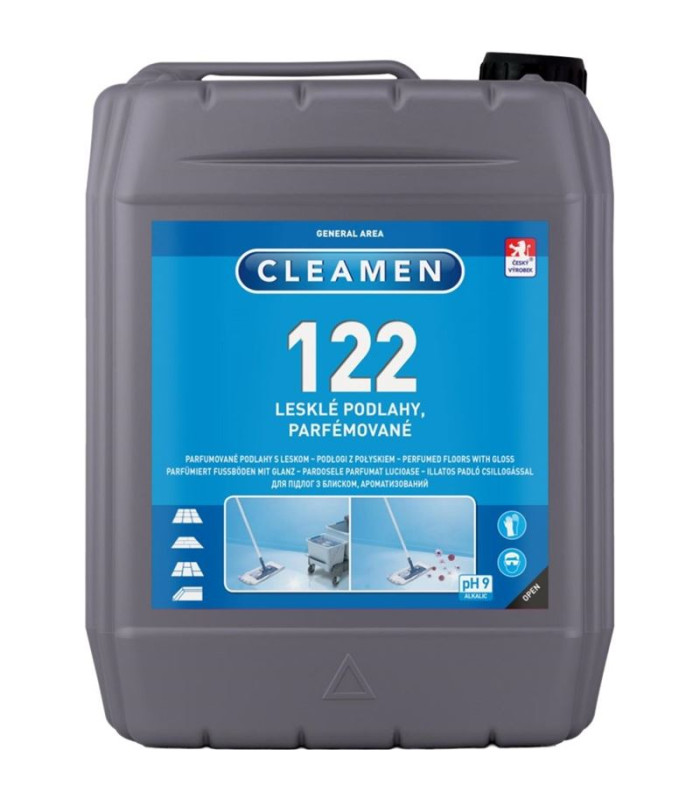 Čisticí prostředek Cleamen 122 - na podlahy s leskem, 5 l