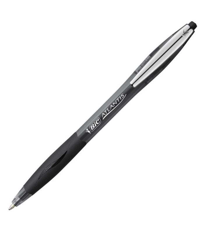 Kuličkové pero BIC Atlantis Soft - černé