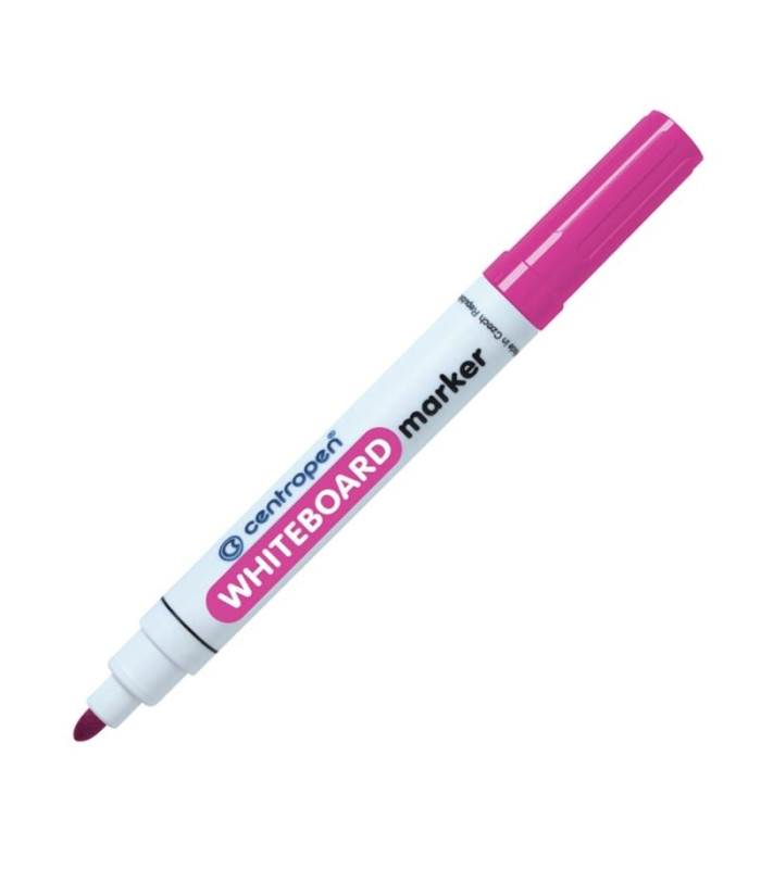 Popisovač na bílé tabule Centropen 8559 - kulatý hrot, růžový