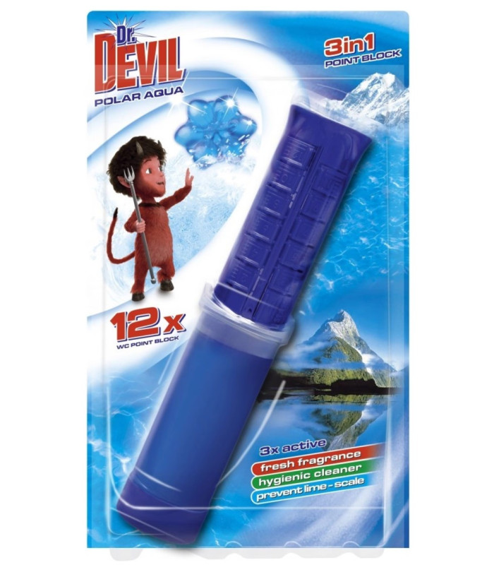 WC blok Dr. Devil - Polar Aqua