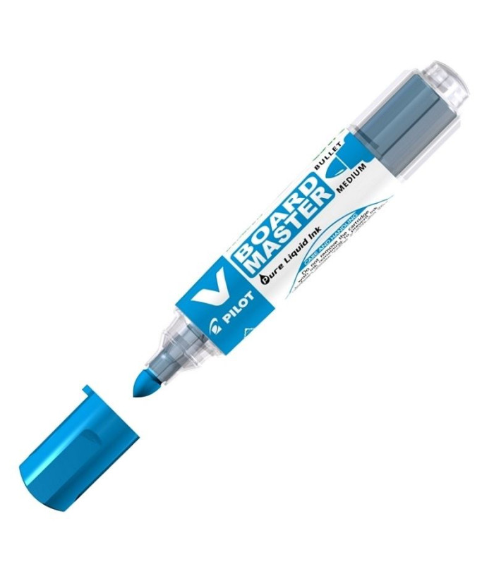 Popisovač Pilot V Board Master - kulatý hrot, modrý