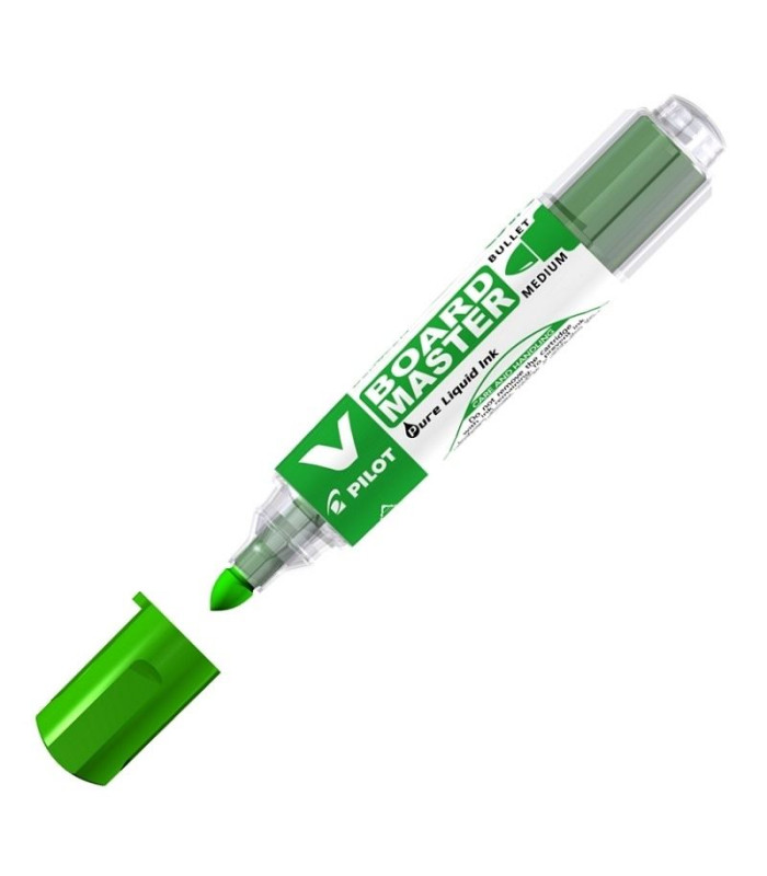 Popisovač Pilot V Board Master - kulatý hrot, zelený