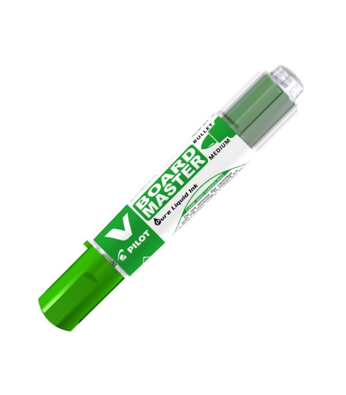 Popisovač Pilot V Board Master - kulatý hrot, zelený