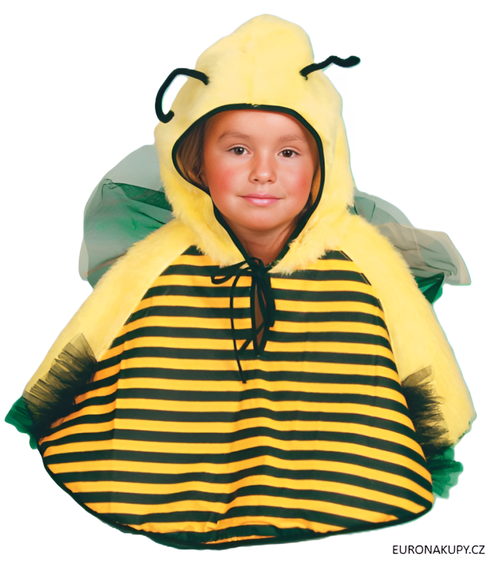 Karnevalový kostým VČELKA - pelerína
