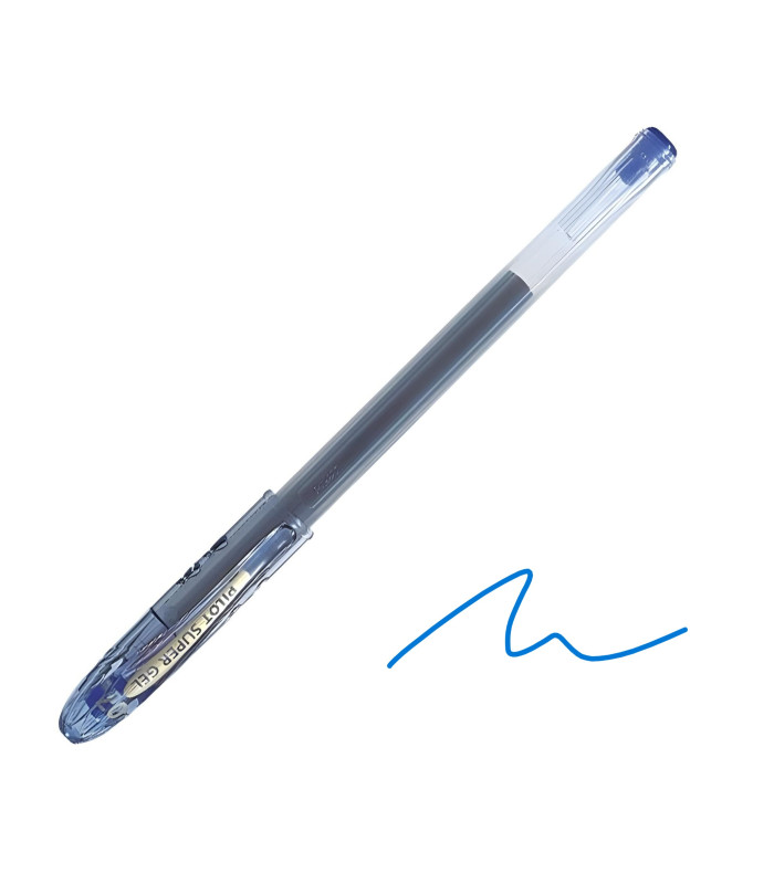Gelový roller Pilot Supergel Begreen - modrá, 0,39 mm