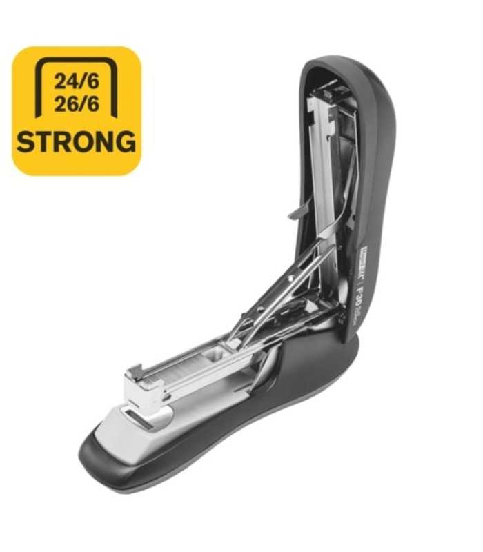 Sešívačka Rapid F30 - 30 listů, ploché sešívání, červená