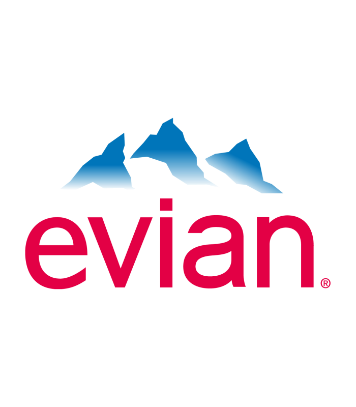 Minerální voda Evian - neperlivá, 24x 0,5 l