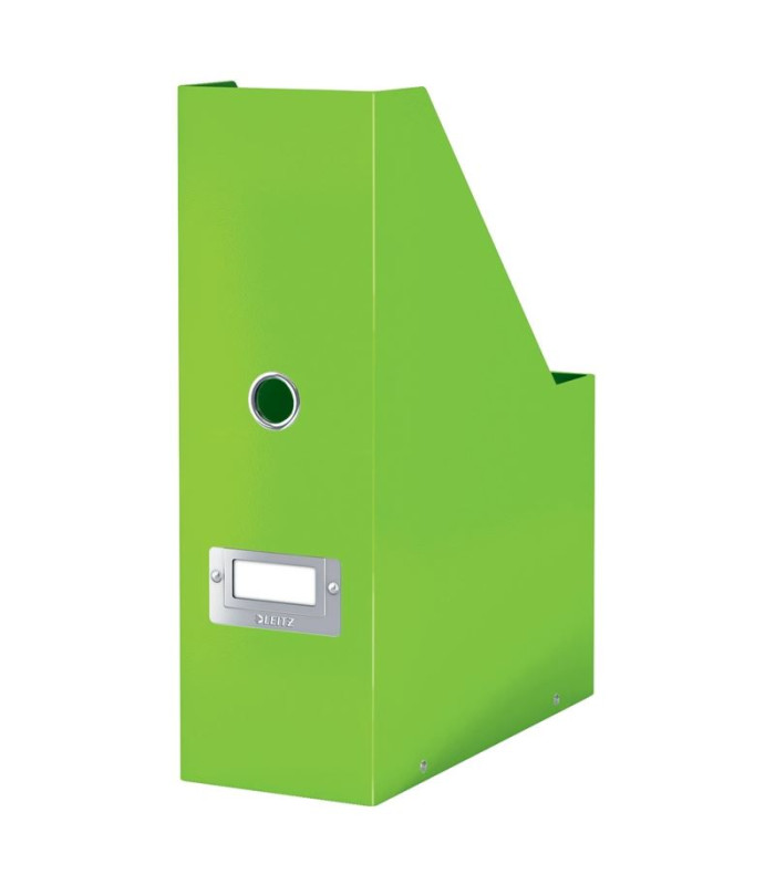 Stojan na časopisy Leitz WOW Click & Store - 10,3 cm, zelený