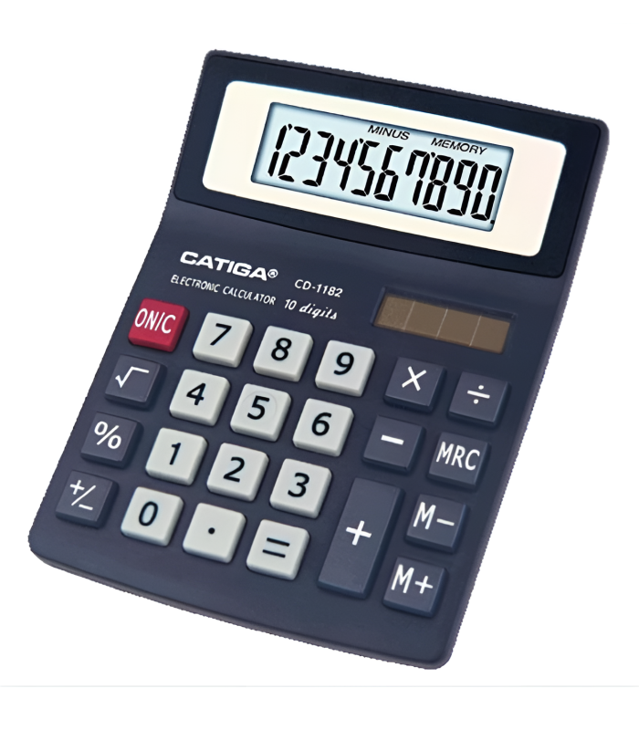 Stolní kalkulačka Catiga CD-1182 - 10-míst, černá