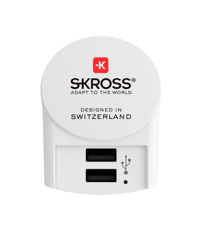 Nabíjecí adaptér Skross SWITZERLAND - 2 USB výstupy