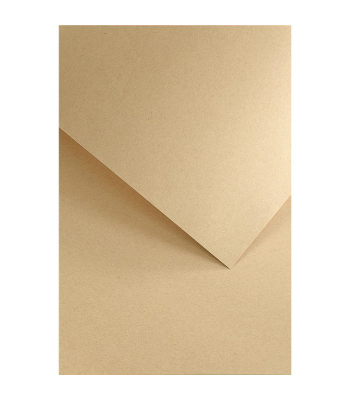 Ozdobný papír A4 Nature - 220 g/m2, tmavě béžový, 20 listů