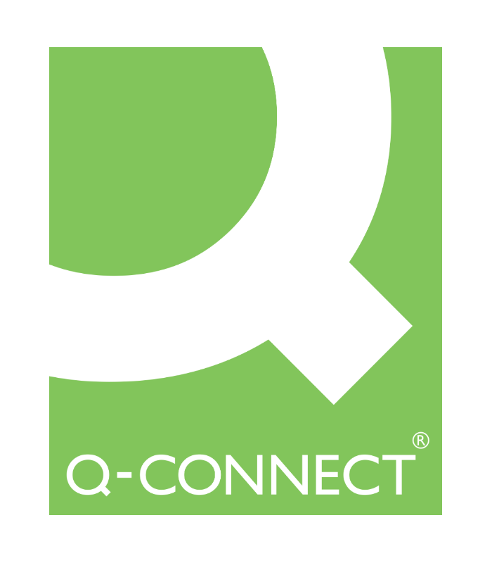 Sešívačka Q-Connect - 20 listů, plastová, černá