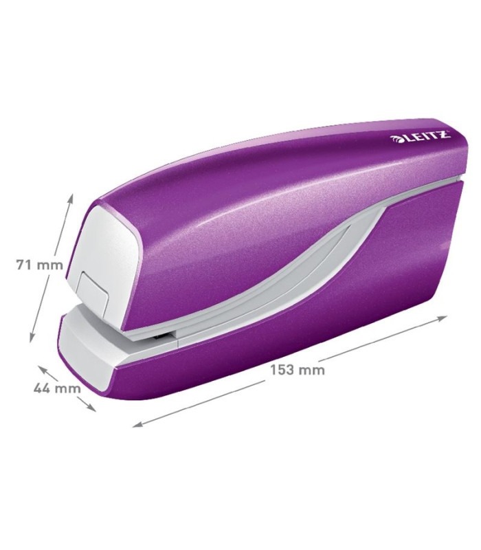 Elektrická sešívačka Leitz NeXXt 5566 - 10 listů, purpurová