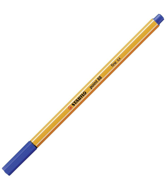 Liner STABILO point 88 - 0,4 mm, modrý, ks