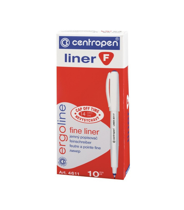 Liner Centropen 4611 - 0,3 mm, modrý