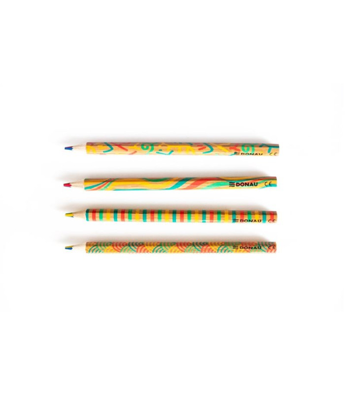 Pastelka JUMBO Donau Rainbow - mix motivů