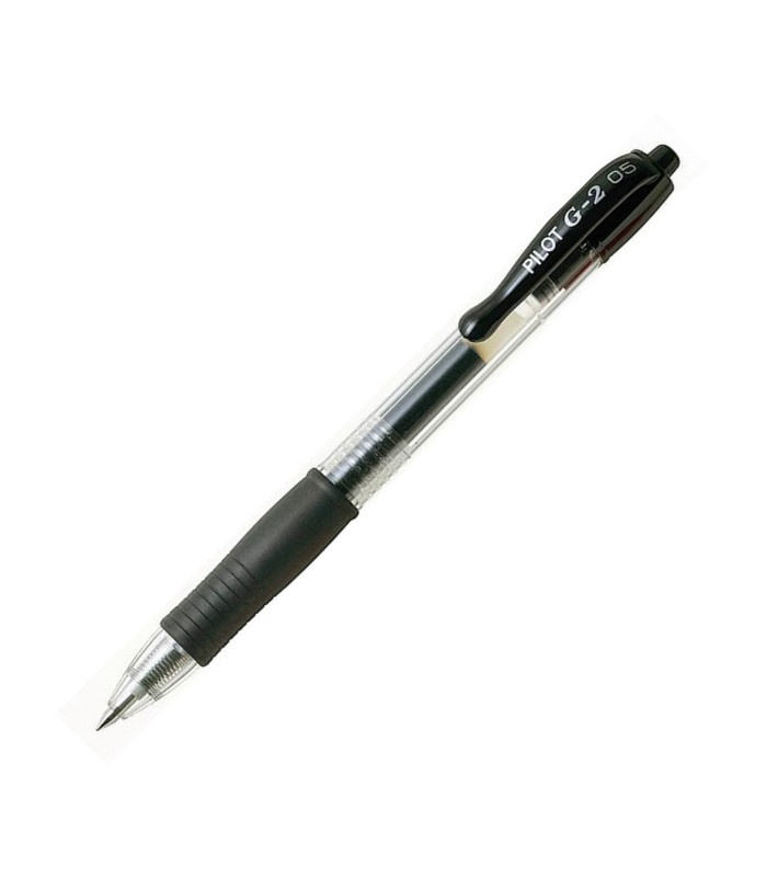 Gelový roller Pilot G-2 05 - černá, 0,25 mm